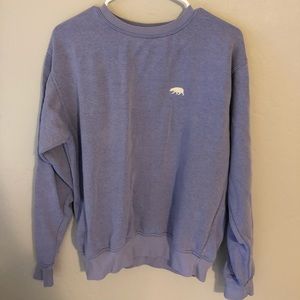 Blue/purple brandy melville crew neck